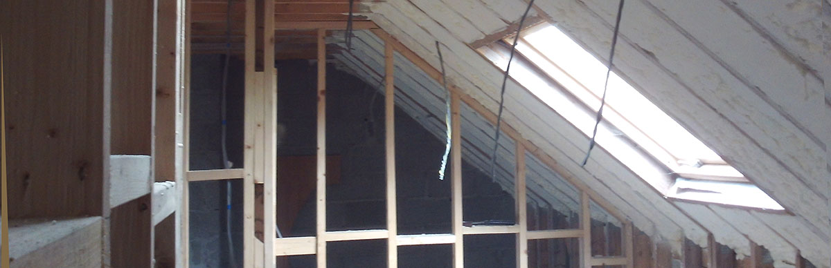 Dormer attic Insulation